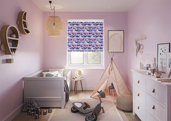 Serene Summit, Amethyst - Roller Blind - Image 8